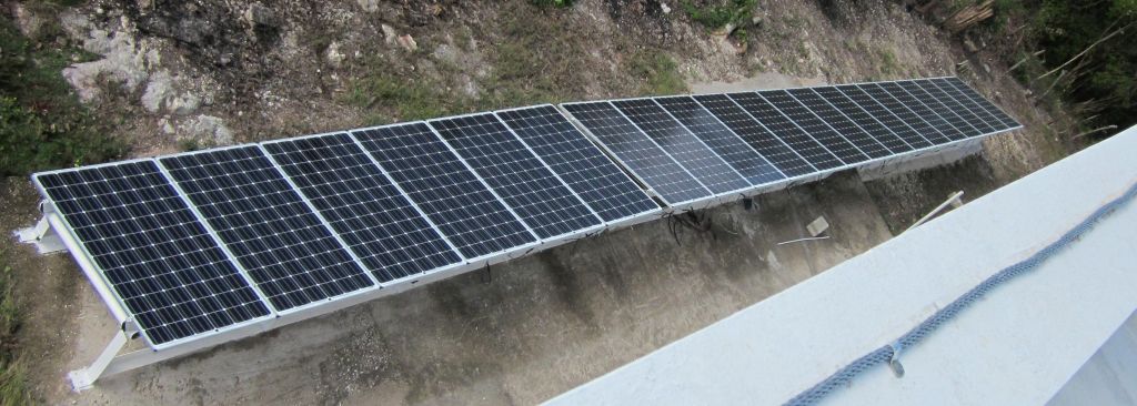 7KW Solar Array from above
