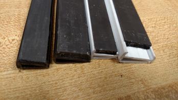 various magnetite edging bottom view